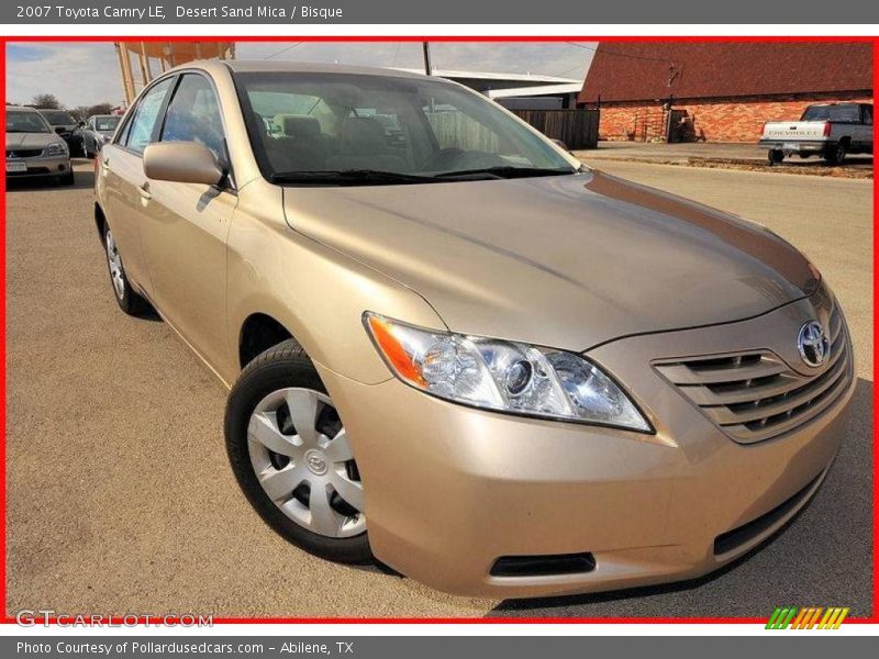 Desert Sand Mica / Bisque 2007 Toyota Camry LE