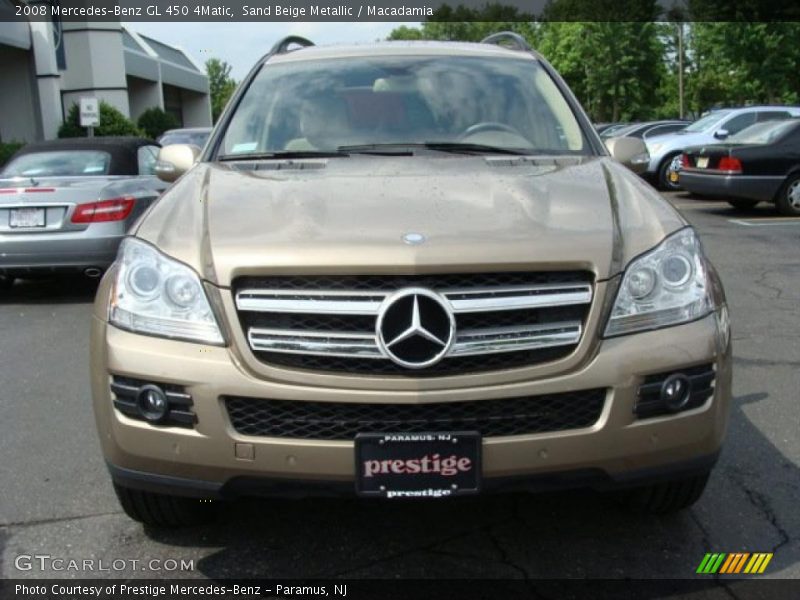 Sand Beige Metallic / Macadamia 2008 Mercedes-Benz GL 450 4Matic