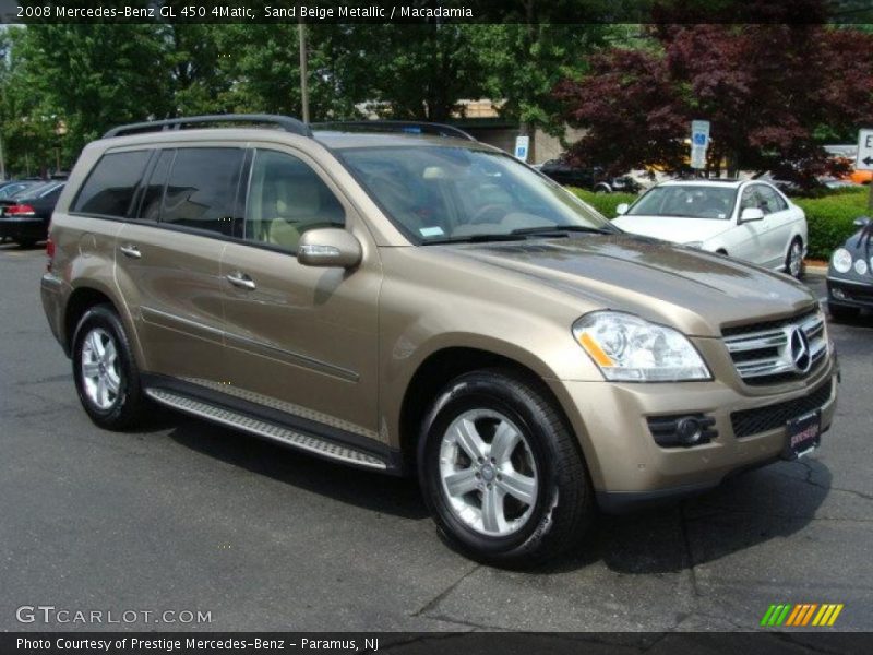 Sand Beige Metallic / Macadamia 2008 Mercedes-Benz GL 450 4Matic
