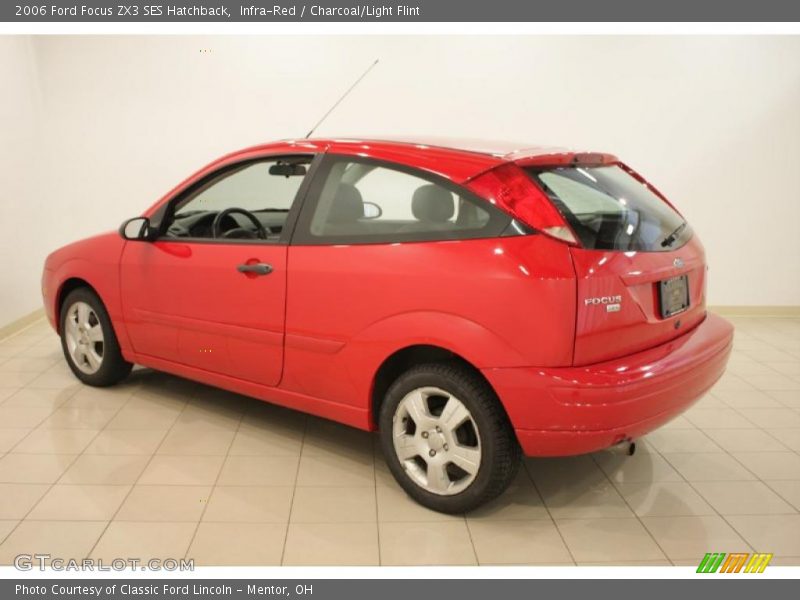 Infra-Red / Charcoal/Light Flint 2006 Ford Focus ZX3 SES Hatchback