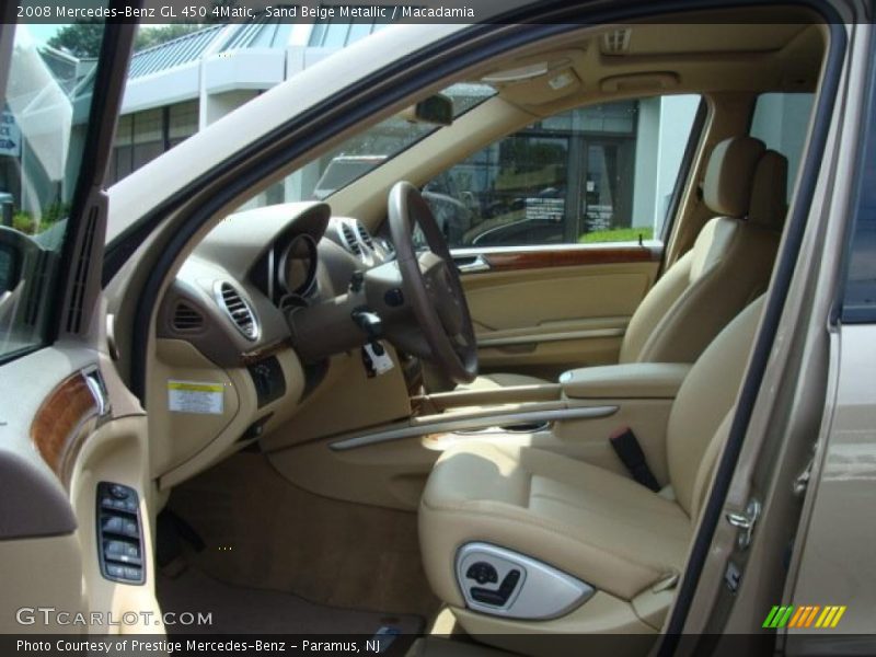 Sand Beige Metallic / Macadamia 2008 Mercedes-Benz GL 450 4Matic