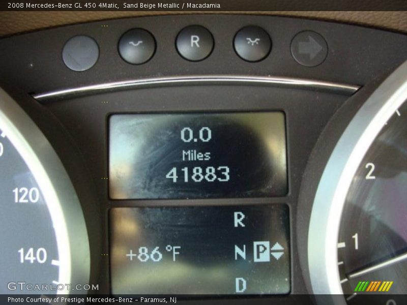 Sand Beige Metallic / Macadamia 2008 Mercedes-Benz GL 450 4Matic