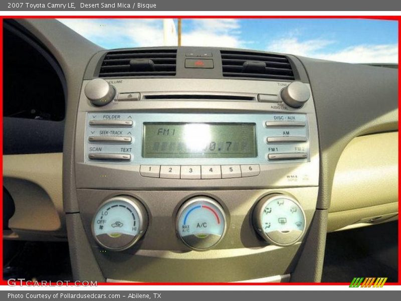 Desert Sand Mica / Bisque 2007 Toyota Camry LE