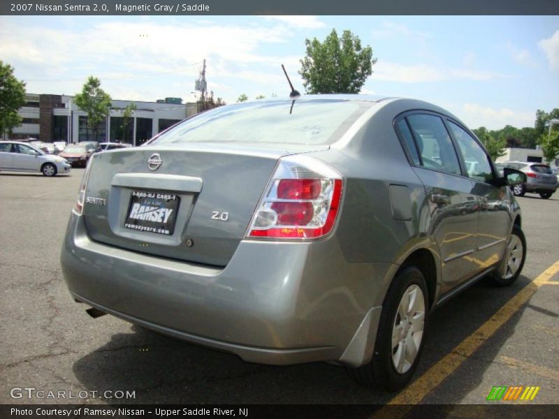 Magnetic Gray / Saddle 2007 Nissan Sentra 2.0