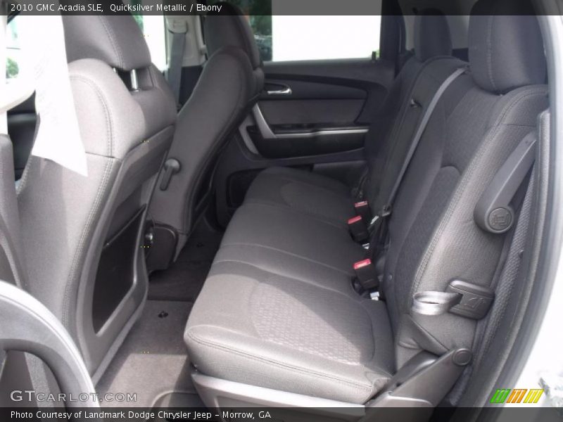 Quicksilver Metallic / Ebony 2010 GMC Acadia SLE