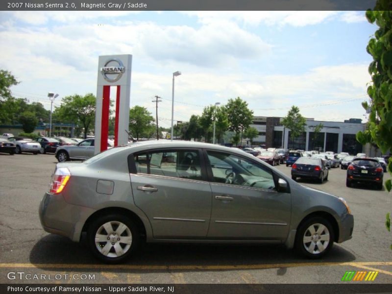 Magnetic Gray / Saddle 2007 Nissan Sentra 2.0