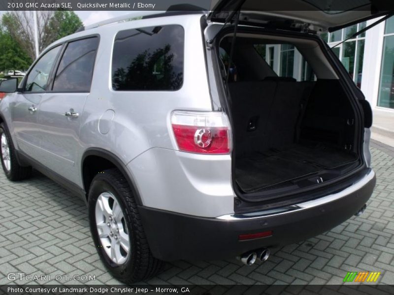 Quicksilver Metallic / Ebony 2010 GMC Acadia SLE