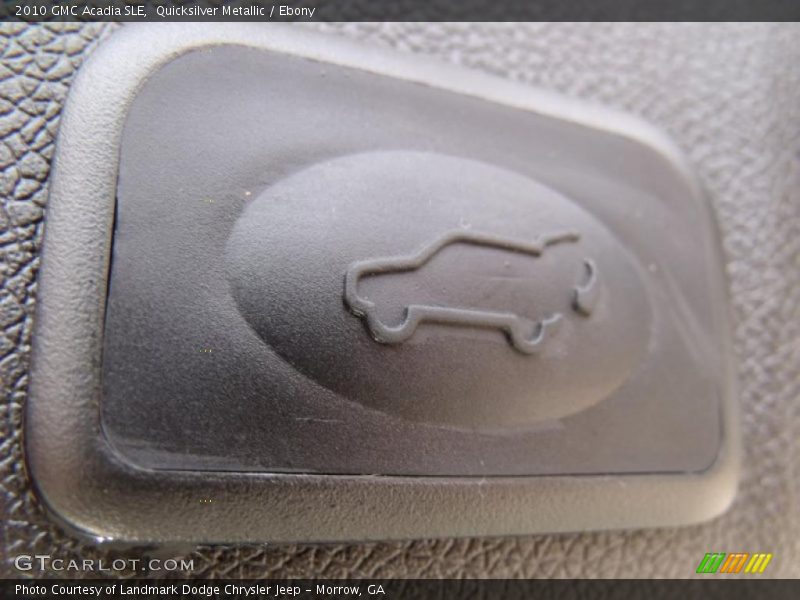 Quicksilver Metallic / Ebony 2010 GMC Acadia SLE