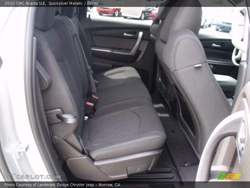 Quicksilver Metallic / Ebony 2010 GMC Acadia SLE