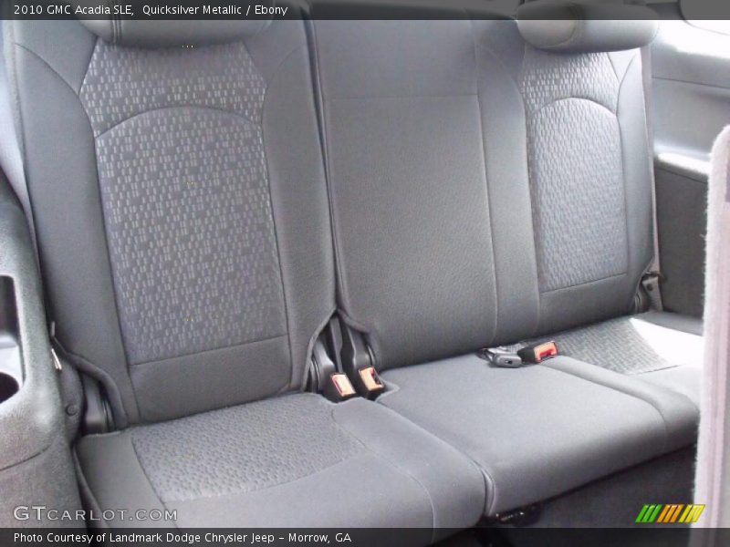 Quicksilver Metallic / Ebony 2010 GMC Acadia SLE