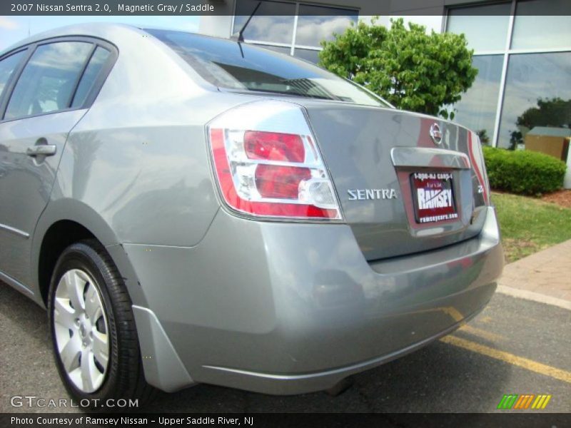 Magnetic Gray / Saddle 2007 Nissan Sentra 2.0