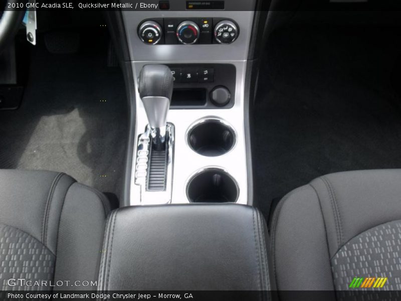 Quicksilver Metallic / Ebony 2010 GMC Acadia SLE