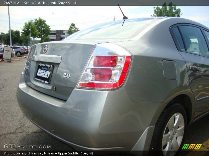 Magnetic Gray / Saddle 2007 Nissan Sentra 2.0