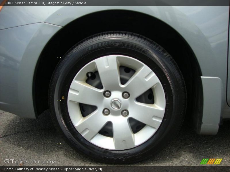 Magnetic Gray / Saddle 2007 Nissan Sentra 2.0
