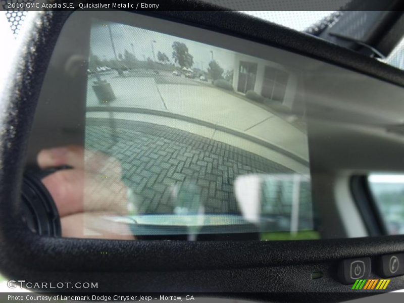 Quicksilver Metallic / Ebony 2010 GMC Acadia SLE
