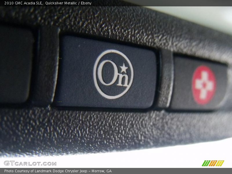 Quicksilver Metallic / Ebony 2010 GMC Acadia SLE