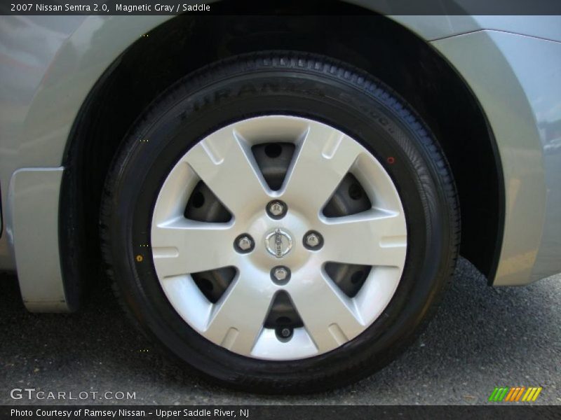Magnetic Gray / Saddle 2007 Nissan Sentra 2.0
