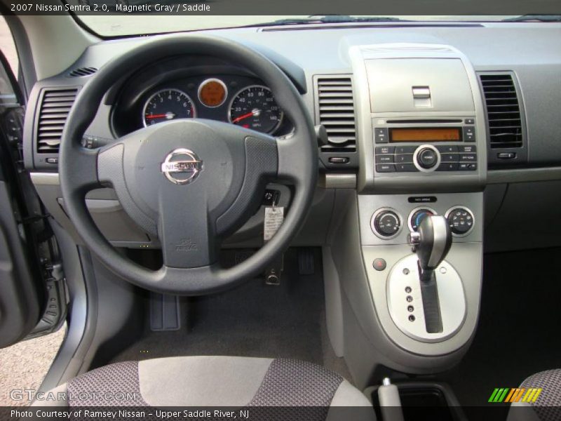 Magnetic Gray / Saddle 2007 Nissan Sentra 2.0