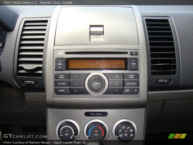 Magnetic Gray / Saddle 2007 Nissan Sentra 2.0