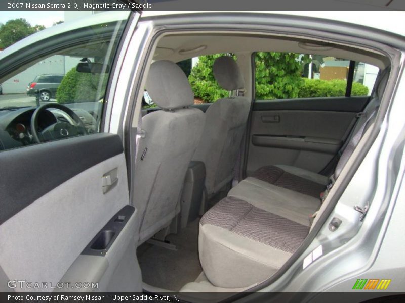 Magnetic Gray / Saddle 2007 Nissan Sentra 2.0