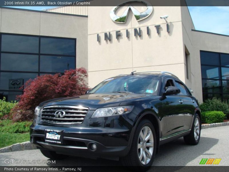 Black Obsidian / Graphite 2006 Infiniti FX 35 AWD