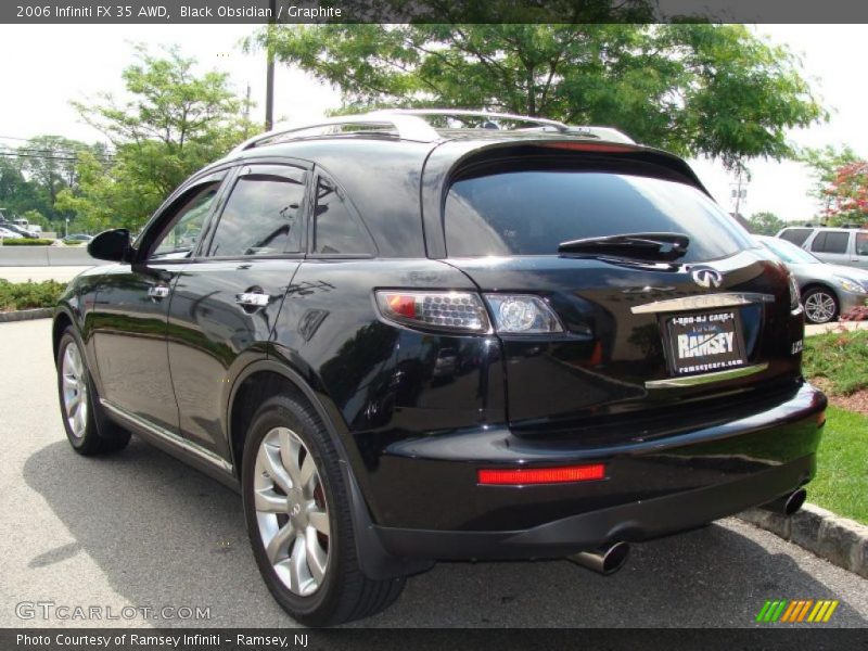 Black Obsidian / Graphite 2006 Infiniti FX 35 AWD