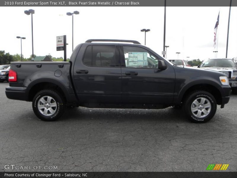 Black Pearl Slate Metallic / Charcoal Black 2010 Ford Explorer Sport Trac XLT