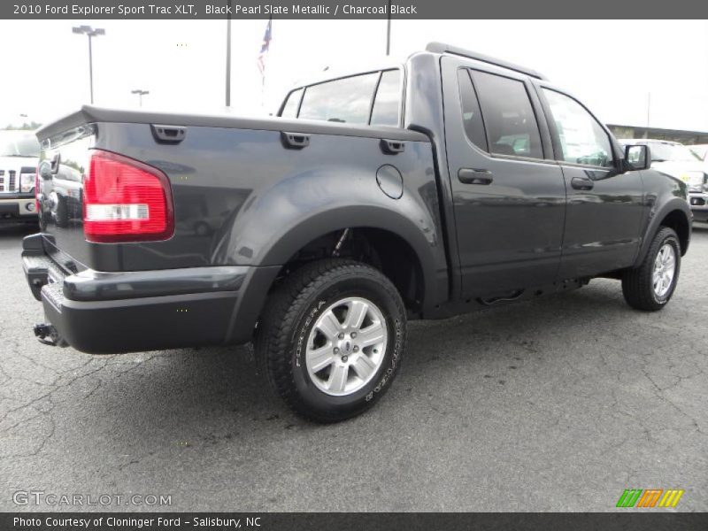 Black Pearl Slate Metallic / Charcoal Black 2010 Ford Explorer Sport Trac XLT