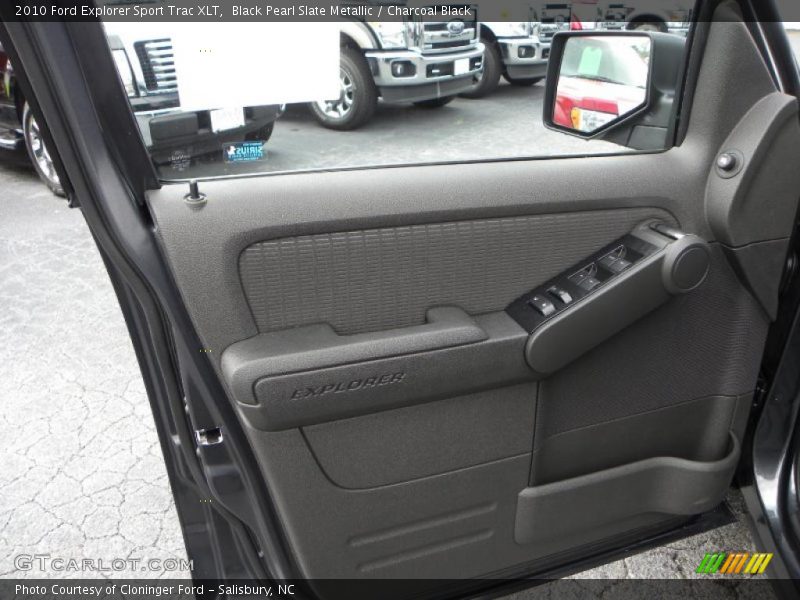 Black Pearl Slate Metallic / Charcoal Black 2010 Ford Explorer Sport Trac XLT
