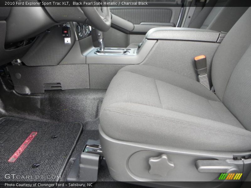 Black Pearl Slate Metallic / Charcoal Black 2010 Ford Explorer Sport Trac XLT