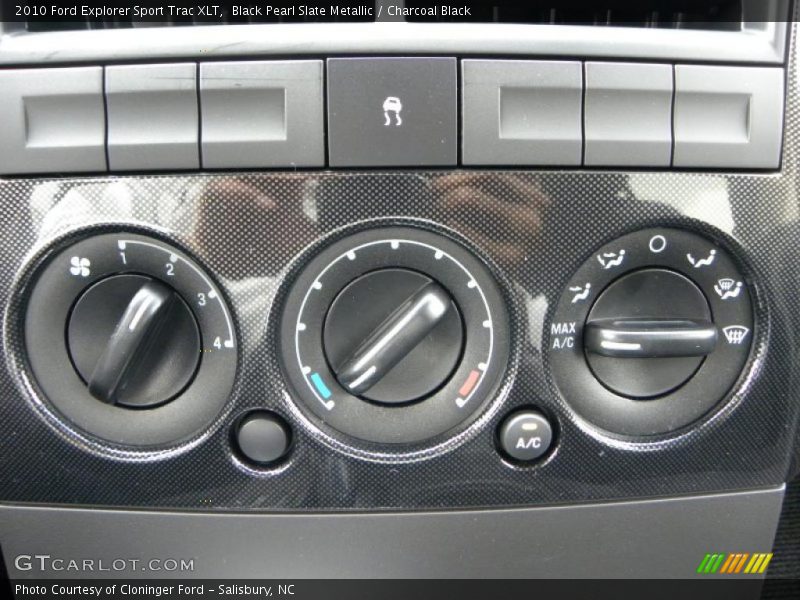 Black Pearl Slate Metallic / Charcoal Black 2010 Ford Explorer Sport Trac XLT