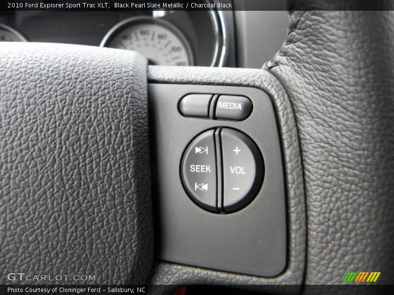 Black Pearl Slate Metallic / Charcoal Black 2010 Ford Explorer Sport Trac XLT