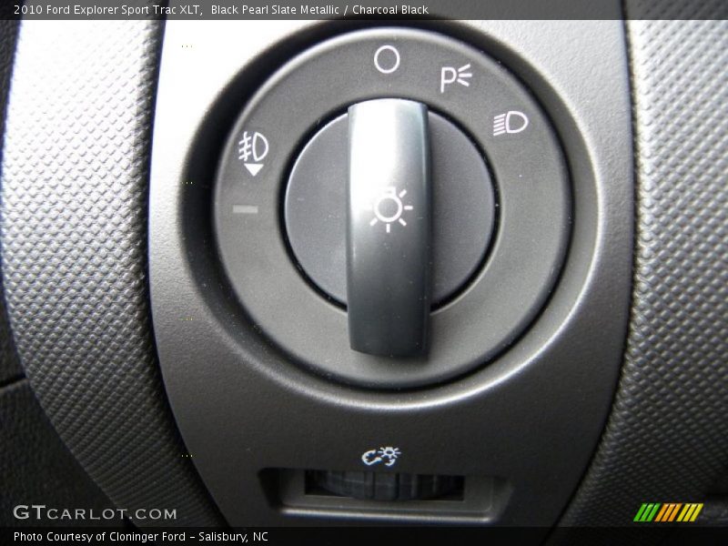 Black Pearl Slate Metallic / Charcoal Black 2010 Ford Explorer Sport Trac XLT