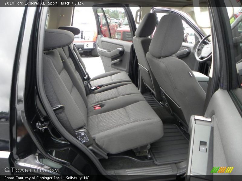 Black / Black 2010 Ford Explorer XLT Sport