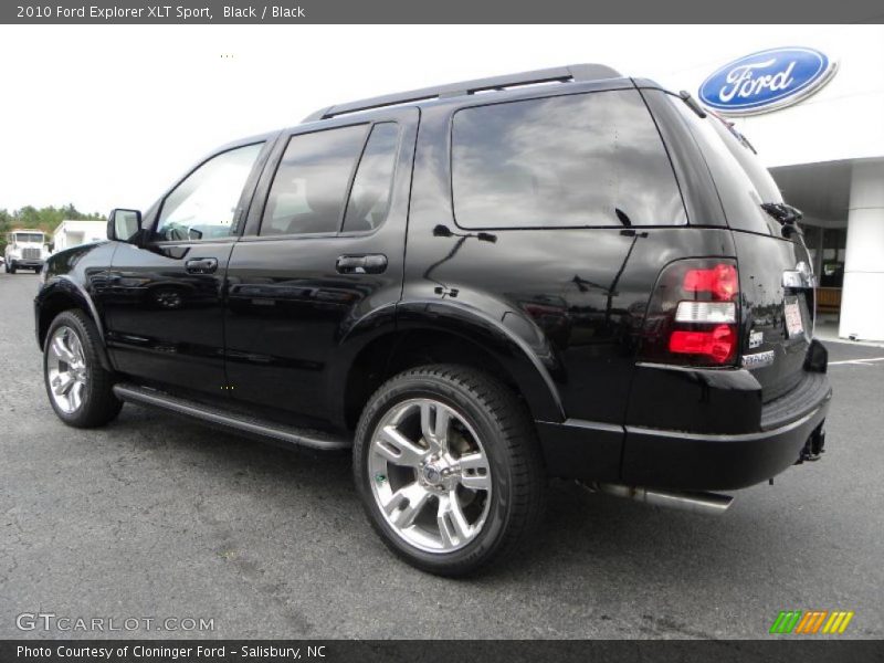 Black / Black 2010 Ford Explorer XLT Sport