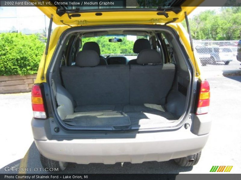 Chrome Yellow / Medium Graphite 2002 Ford Escape XLT V6
