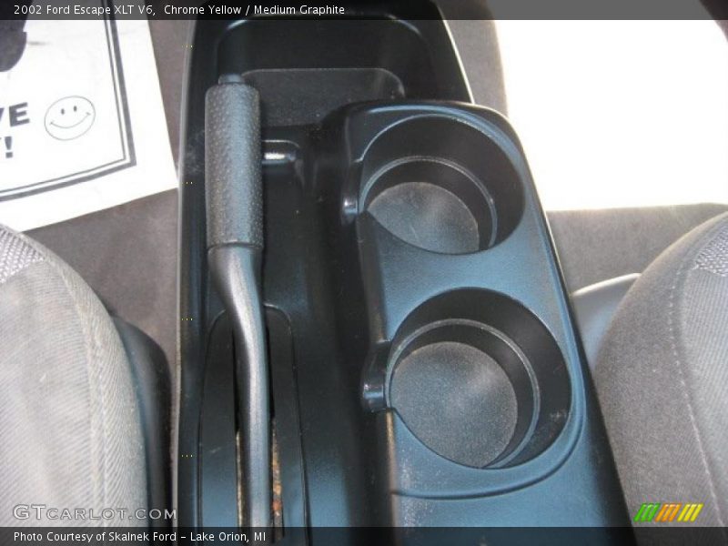 Chrome Yellow / Medium Graphite 2002 Ford Escape XLT V6