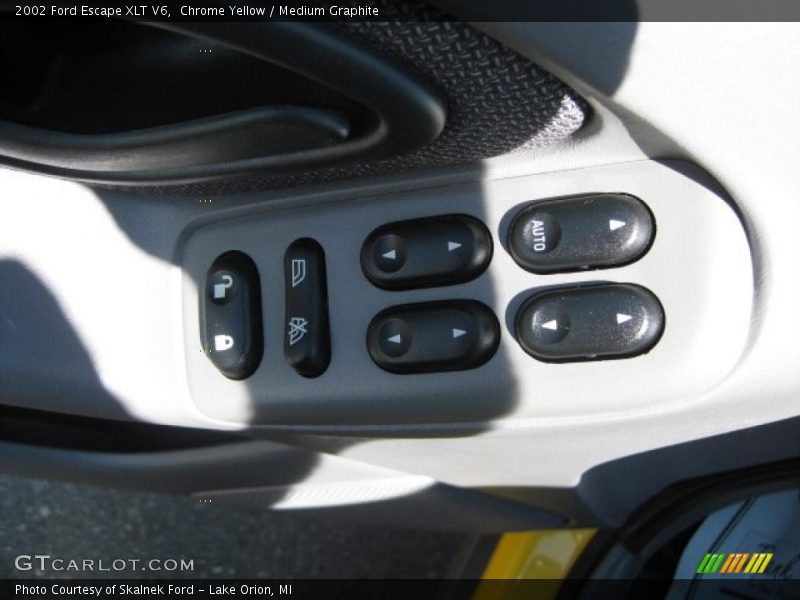 Chrome Yellow / Medium Graphite 2002 Ford Escape XLT V6