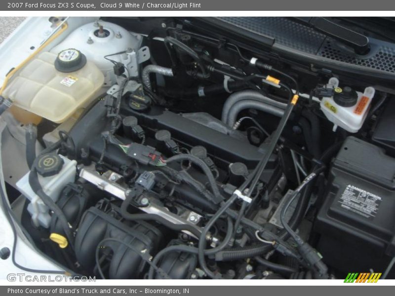 Cloud 9 White / Charcoal/Light Flint 2007 Ford Focus ZX3 S Coupe
