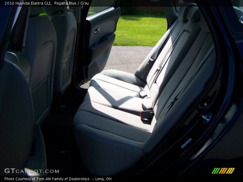 Regatta Blue / Gray 2010 Hyundai Elantra GLS