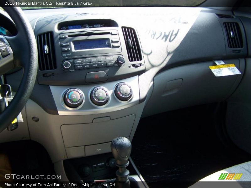 Regatta Blue / Gray 2010 Hyundai Elantra GLS