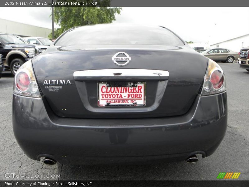 Dark Slate Metallic / Frost 2009 Nissan Altima 2.5