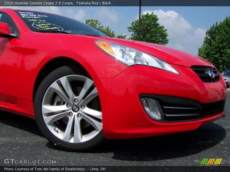 Tsukuba Red / Black 2010 Hyundai Genesis Coupe 3.8 Coupe