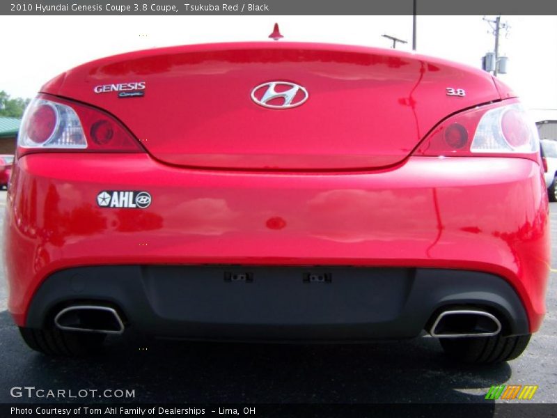 Tsukuba Red / Black 2010 Hyundai Genesis Coupe 3.8 Coupe
