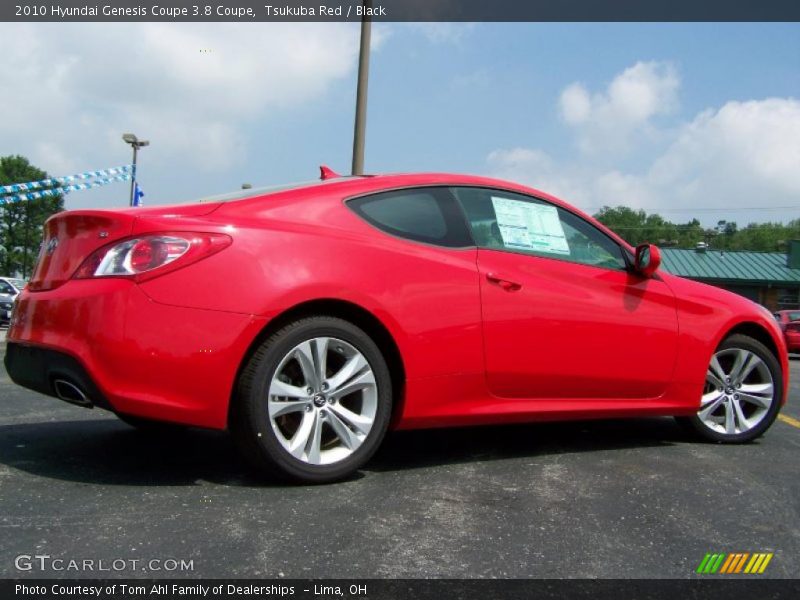 Tsukuba Red / Black 2010 Hyundai Genesis Coupe 3.8 Coupe
