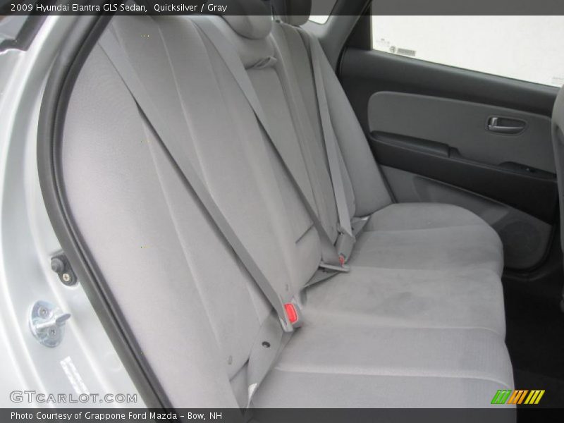 Quicksilver / Gray 2009 Hyundai Elantra GLS Sedan