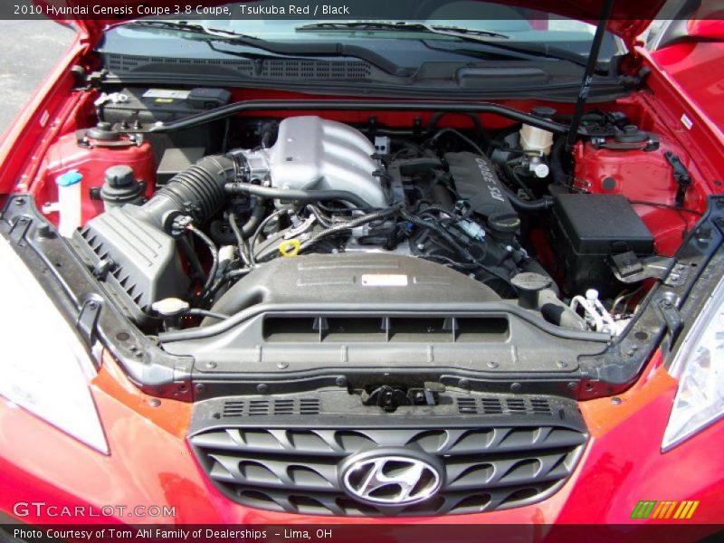 Tsukuba Red / Black 2010 Hyundai Genesis Coupe 3.8 Coupe