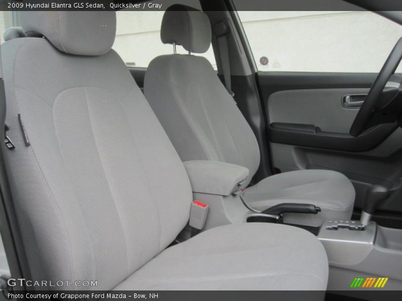 Quicksilver / Gray 2009 Hyundai Elantra GLS Sedan