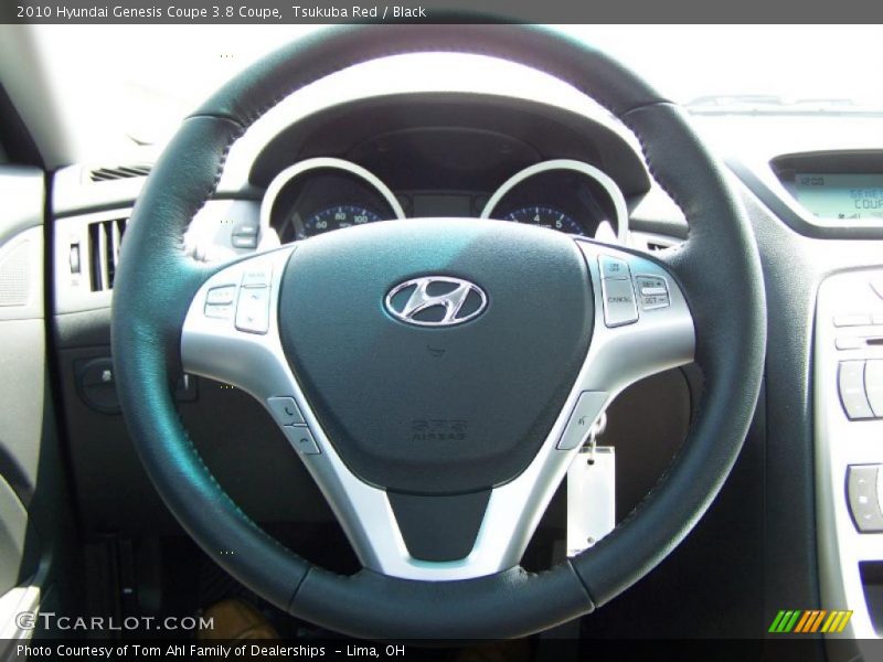 Tsukuba Red / Black 2010 Hyundai Genesis Coupe 3.8 Coupe
