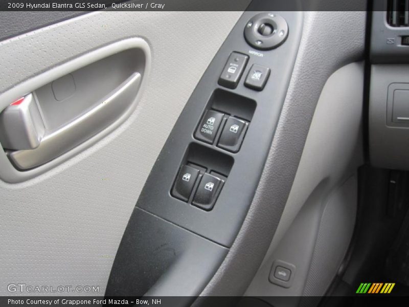 Quicksilver / Gray 2009 Hyundai Elantra GLS Sedan